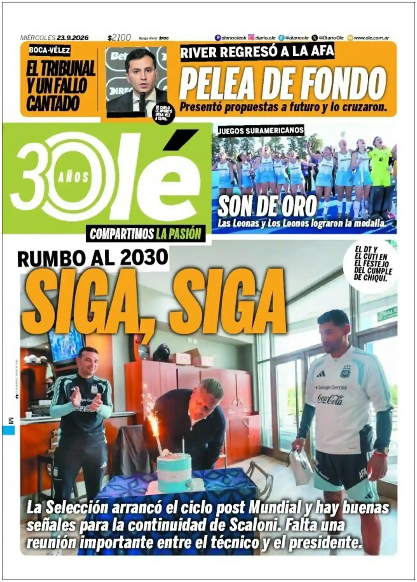 Estudios Max | EL OBSERVADOR MISIONERO - Tapa del diario Ole